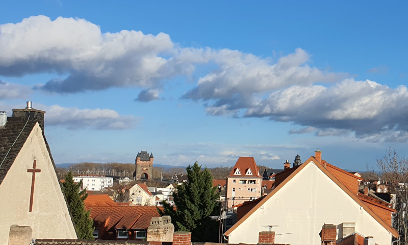 Ausblick von der Praxisterasse